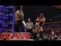 Triple H Vs Umaga Lumberjack Match RAW Nov 12 2007