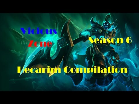 Hecarim Compilation | hecarim one shot!