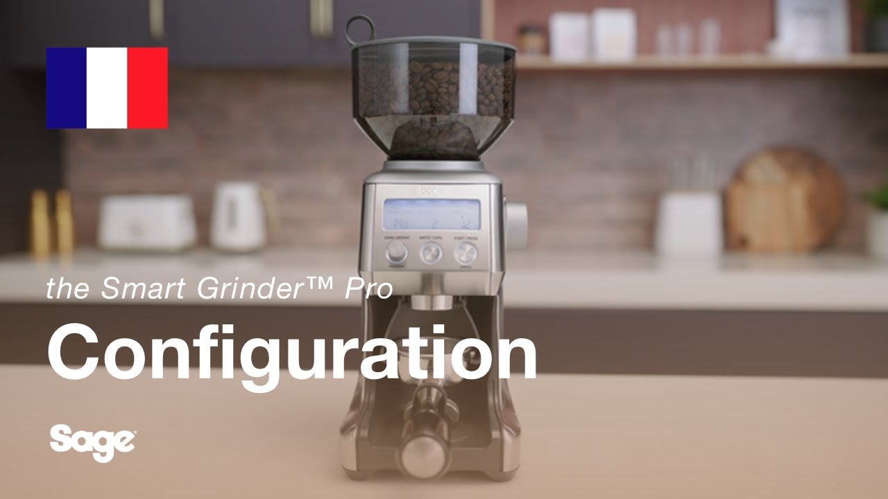 Guide didactique du café Breville - Déballage et configuration du Smart Grinder™ Pro