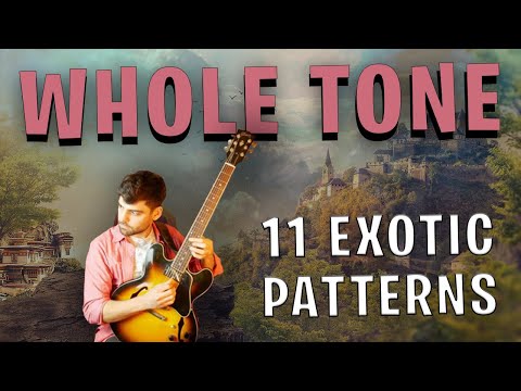 EXOTIC Whole Tone scale Patterns for ROCK and Fusion