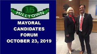 Milltown Mayoral Candidates Forum 2019