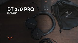 Video thumbnail for beyerdynamic | DT 270 PRO - Unboxing by beyerdynamic