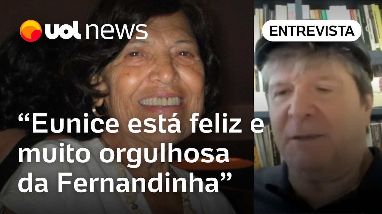 Marcelo Rubens Paiva sobre Globo de Ouro para Fernanda Torres: 'Eunice estaria feliz e orgulhosa'
