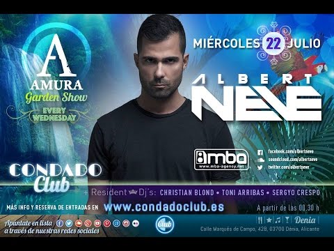 Albert Neve at Condado Club Denia (Amura Garden Show) 22 de Julio