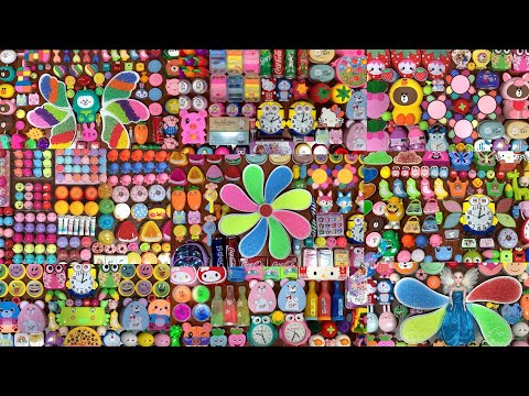 1 HOUR MIMIXING SLIME WITH BAGS & MANY THINGS | SATISFYING SLIME VIDEOS | JERRY SLIME