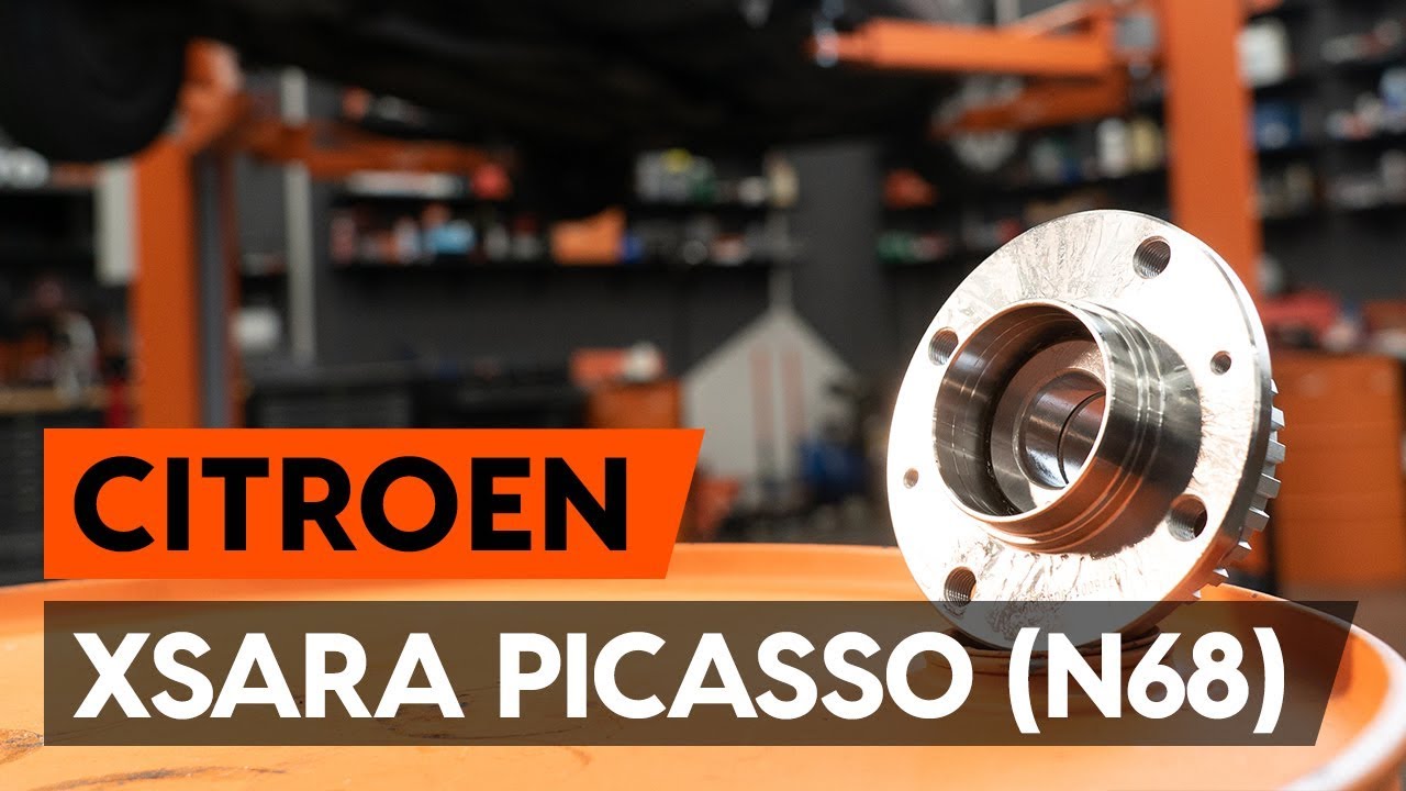 Cómo cambiar: cojinete de rueda de la parte trasera - Citroen Xsara Picasso | Guía de sustitución