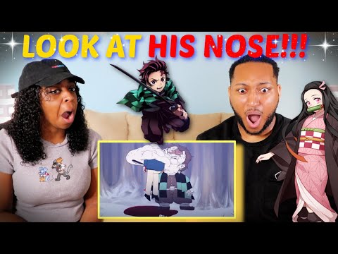 MeatCanyon "I SMELL A DEMON ( Demon Slayer Cartoon)" REACTION!!!