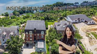Luxury Penthouse Tour in Cincinnati with Incredible Skyline Views