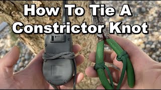 How To Tie The Constrictor Knot