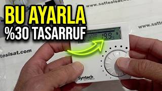 SYN 177 RF Kablosuz Oda Termostatı Montajı ve Kullanımı | Sıcaklık ve Parametre 