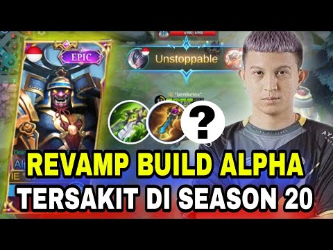 BUILD ALPHA REVAMP 2021 TERSAKIT - BUILD ALPHA TERSAKIT TOP GLOBAL MOBILE LEGENDS
