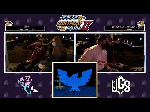 Joey's Birthday Bash 2 - Grand Finals - dvd + Lunchables Vs. Studebacher Hoch + Comb