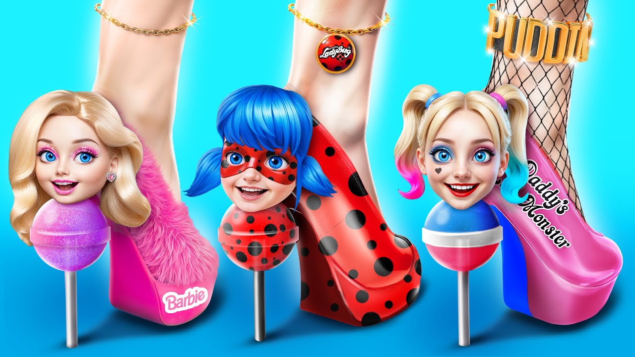 Comment faire passer des Collations au Ciné! Harley Quinn vs LadyBug vs Spider Man