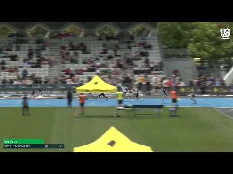 Boys U13 4x100m Timed Final 3: 2023/24 Commonwealth Bank State Relay Championships
