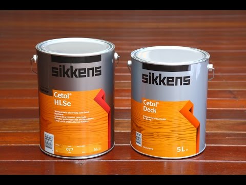 How to Coat a Timber Deck with Sikkens Cetol Deck