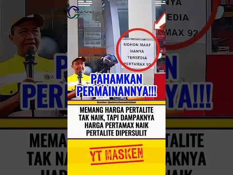 DAMPAK HARGA PERTAMAX NAIK KINI PERTALITE DIPERSULIT⁉️ #beritaterkini #trending #fyp #shortsvideo