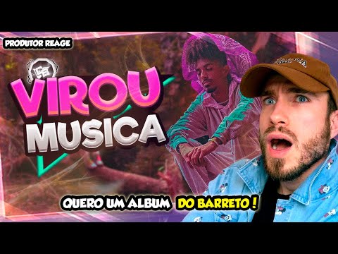 Produtor Reage FIZ esse ROUND VIRAR uma MÚSICA 🌻 #1 | Barreto x Devilzinha (REACT)