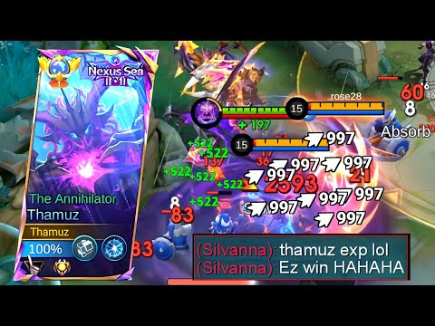 I FINALLY FOUND PERFECT BUILD AND EMBLEM FOR EXP LANE THAMUZ 2026 | THAMUZ BEST BUILD 2026