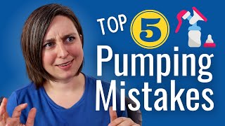 5 BIGGEST Mistakes Pumping Moms Make! - HOW TO USE A BREAST PUMP