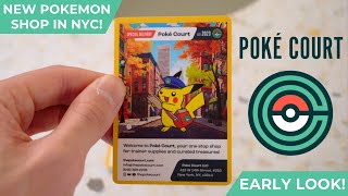 NEW POKEMON SHOP IN NYC! (EARLY LOOK)