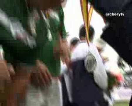 Recurve men’s team podium | Shanghai 2006 Archery World Cup stage 4