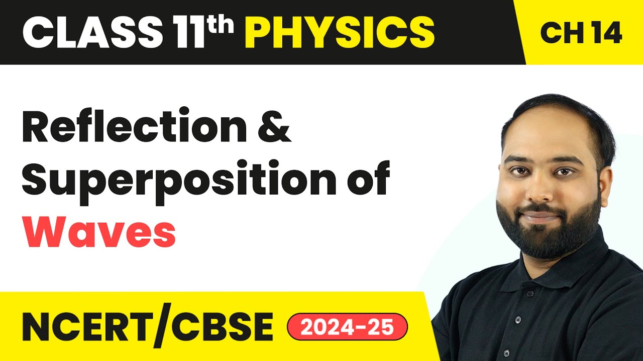 Reflection and Superposition of Waves - Waves | Class 11 Physics Chapter 14 | CBSE 2024-25