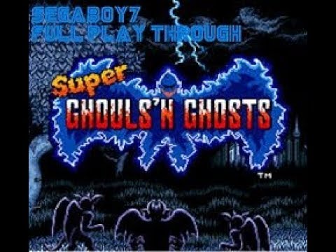Segaboy7 Full Play through: Super Ghouls N Ghost (Professional Difficulty)