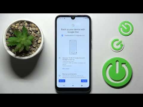 How to Activate Backup to Google One on Motorola Moto E6S?
