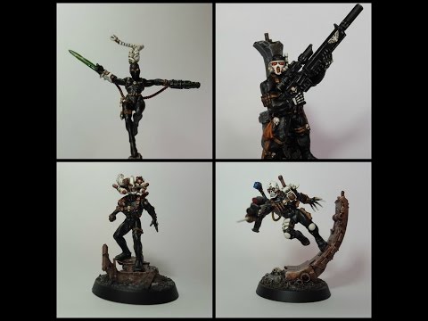 Level Up Does 24: Imperial Assassains, Assassinorum Execution Force Miniatures Showcase