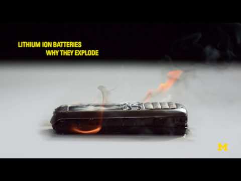 Lithium Ion Batteries:  Why They Explode