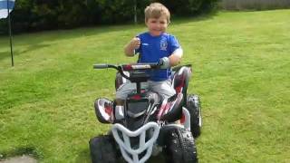 preview picture of video 'Dylan on his quad bike again'