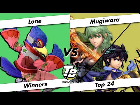 Top Blastzone 2 Winners Top 24 - Lone (Falco) Vs. Mugiwara (Byleth/Dark Pit) - SSBU