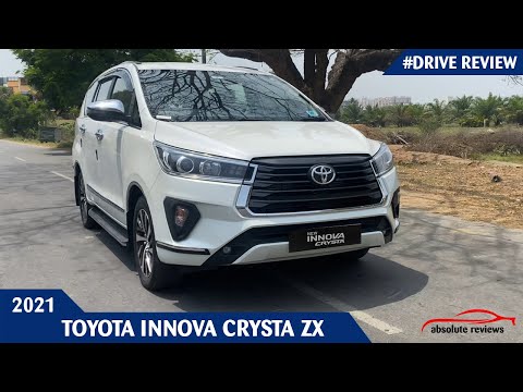 TOYOTA INNOVA CRYSTA ZX | 2021 | DRIVE REVIEW | ABSOLUTEREVIEWS