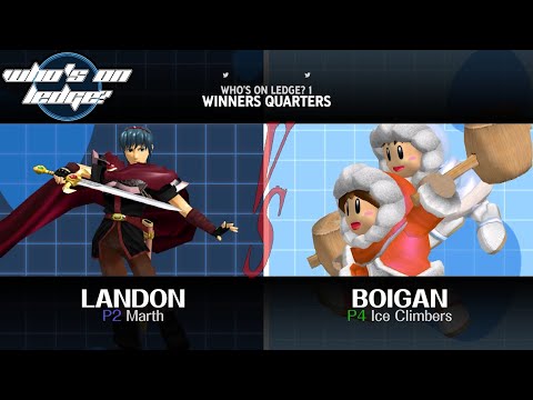 Landon vs Boigan - WQF - Who's on Ledge? 1