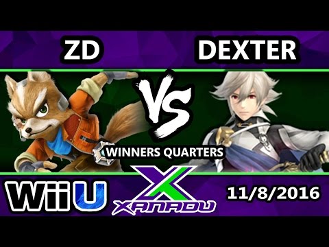 S@X 175 - ZD (Fox) Vs. Dexter (Corrin, Roy) - SSB4 Winners Quarters - Smash for Wii U - Smash 4