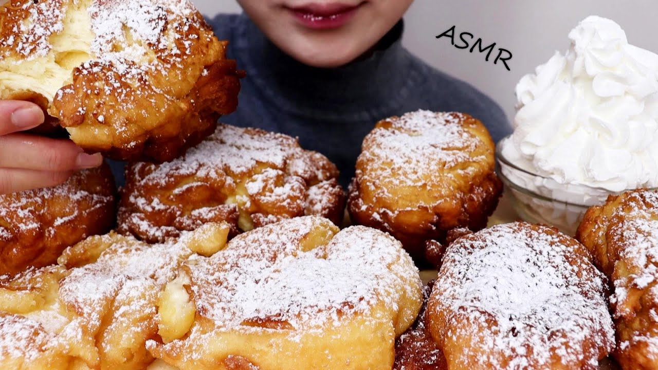 तला हुआ मक्खन खा DEEP FRIED BUTTER ASMR EATING SOUNDS