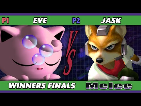 S@X 471 Winners Finals - eve (Jigglypuff) Vs. Jask (Fox) Smash Melee - SSBM