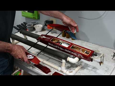 Shop Talk Shrimp RC Outrigger AKA Bullet Racing