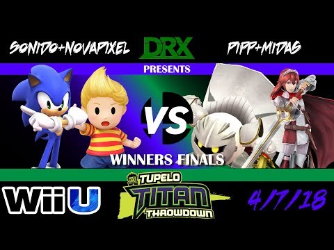 TTT2 - Dubs - Sonido & NovaPixel vs Pipp & Midas - Smash 4 - Wii U