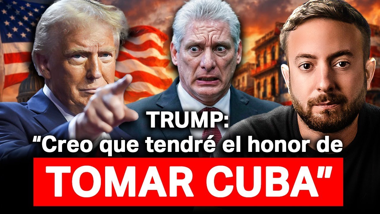 🚨 DONALD TRUMP sobre CUBA: "Puedo hacer lo que quiera con ella" | Agustín Laje