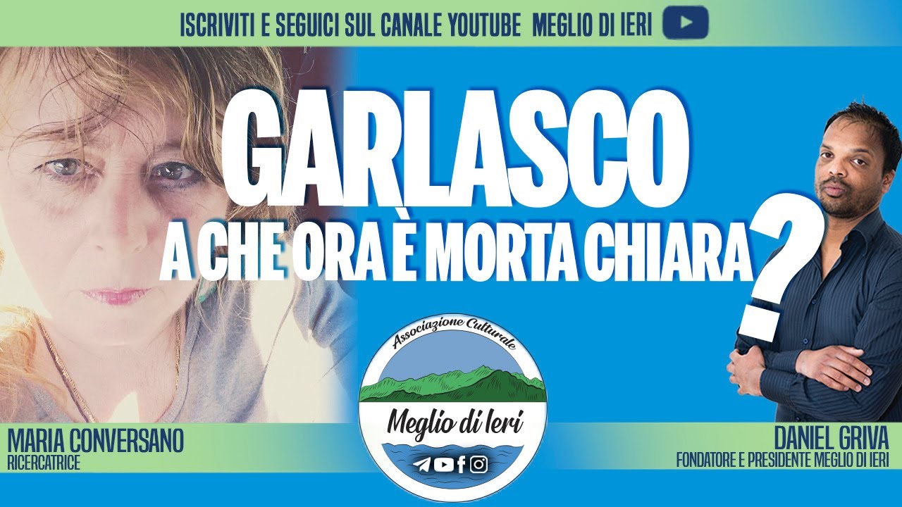 Garlasco, a che ora è morta Chiara? - MARIA CONVERSANO - Ricercatrice