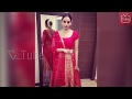 Ragini Dwivedi In Red Saree New Look Latest Photoshoot 2018