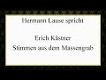 Erich Kästner „Stimmen aus dem Massengrab" ( 1928 ...