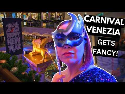 Thumbnail for Carnival Venezia Gets A Little Fancy | Captain's Welcome Toast