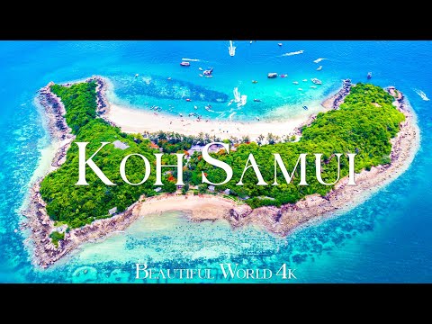Koh Samui 4K Nature Relaxation Film - Meditation Relaxing Music - Natural Landscape