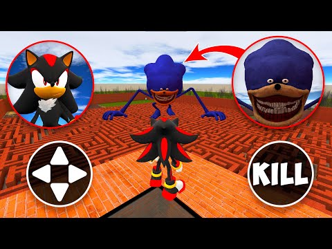 I Became SHADOW  VS Sonic.exe in Garry’s Mod!