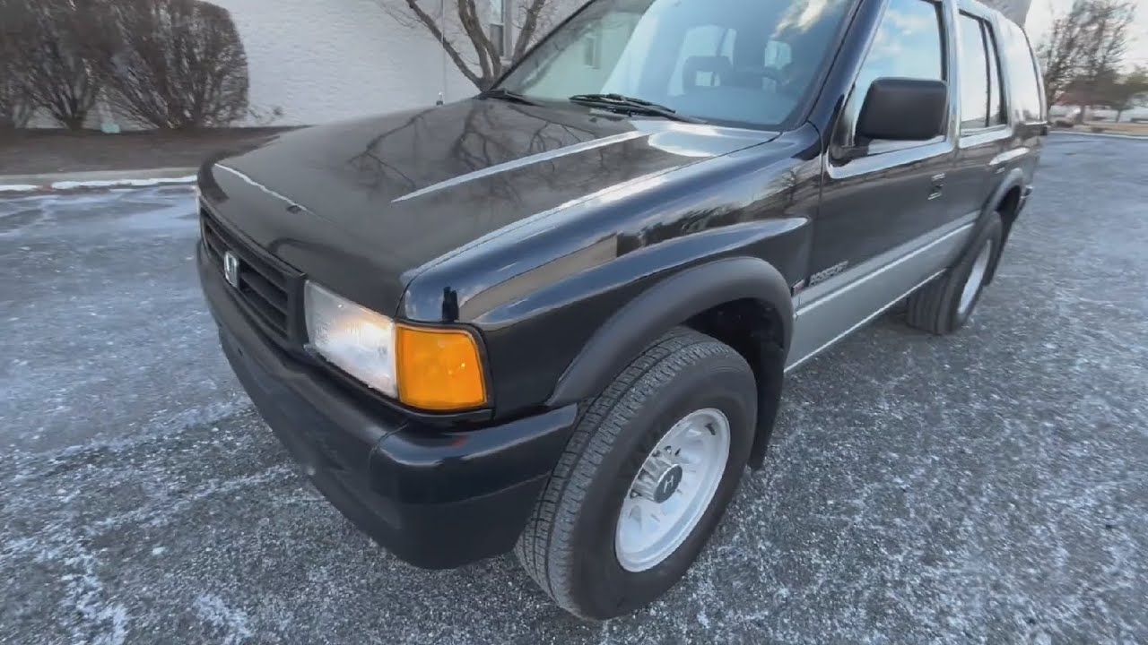 4K Review 1995 Honda Passport LX 4x4 5-Speed Manual ...