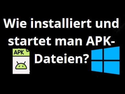 How to install and run APK files on Windows 10 11?
