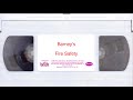Barney S Fire Safety 1998 VHS