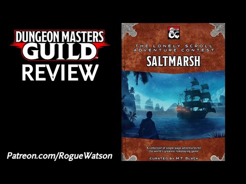 DMs Guild Review - The Lonely Scroll Adventure Contest: Saltmarsh